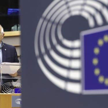 European Union foreign policy chief Josep Borrell in Brussels, Wednesday, Oct. 7, 2020.