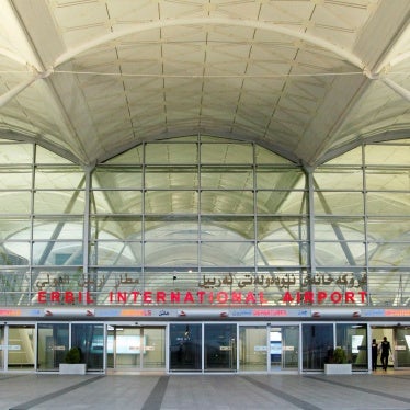  Erbil International Airport in Erbil, Iraq March 17, 2020.