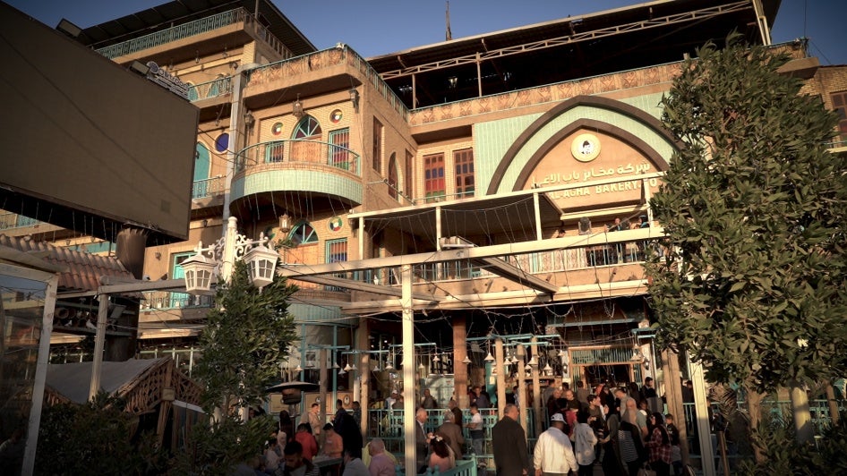 Bab Al-Agha Bakery, Baghdad, Iraq, March 7, 2024.